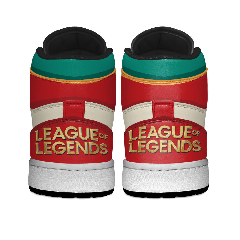 Milio High-Top Sneakers Custom LOL Game Personalized