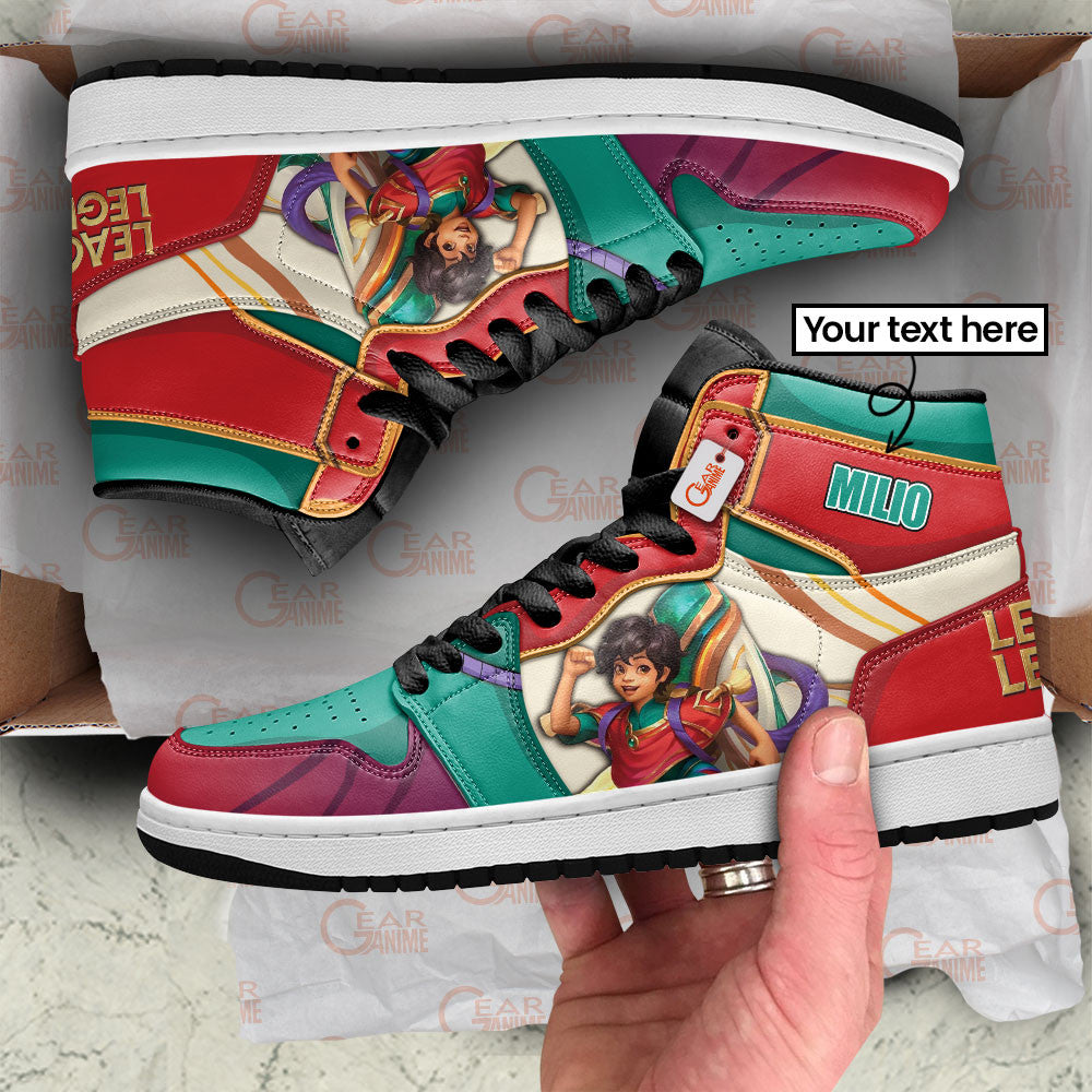 Milio High-Top Sneakers Custom LOL Game Personalized