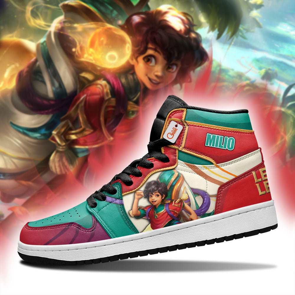 Milio High-Top Sneakers Custom LOL Game Personalized
