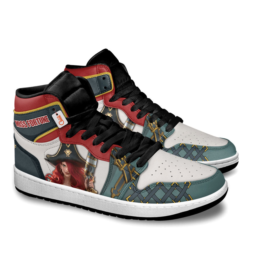 Miss Fortune High-Top Sneakers Custom LOL Game Personalized