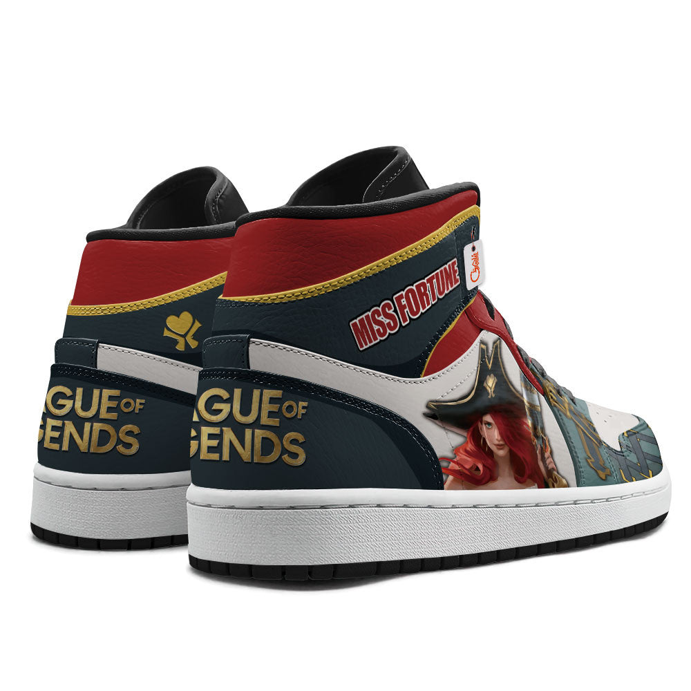 Miss Fortune High-Top Sneakers Custom LOL Game Personalized