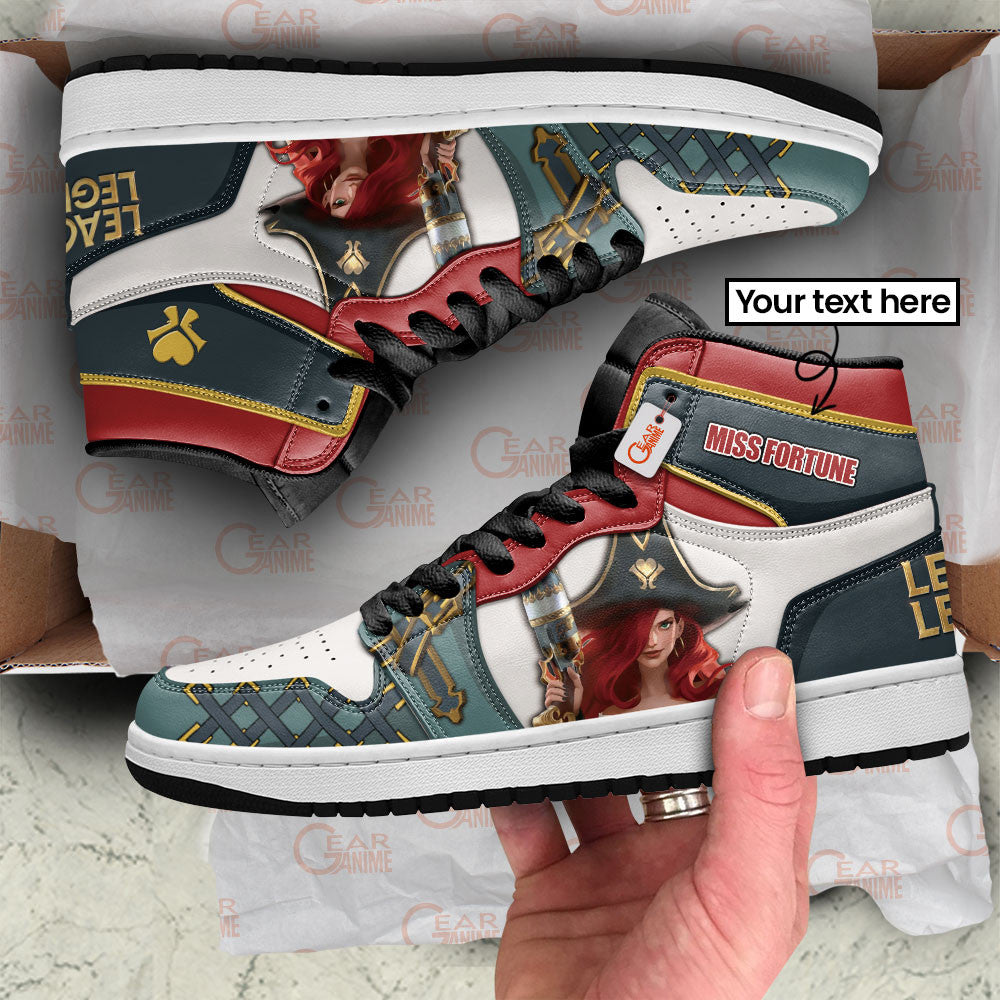 Miss Fortune High-Top Sneakers Custom LOL Game Personalized