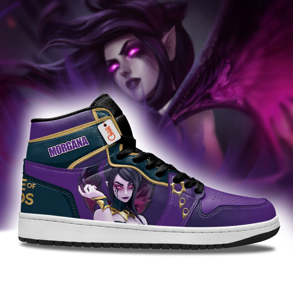 Morgana High-Top Sneakers Custom LOL Game Personalized