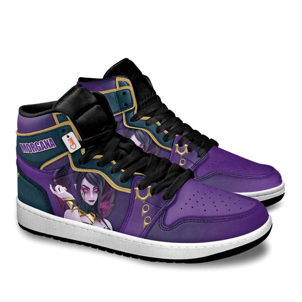 Morgana High-Top Sneakers Custom LOL Game Personalized