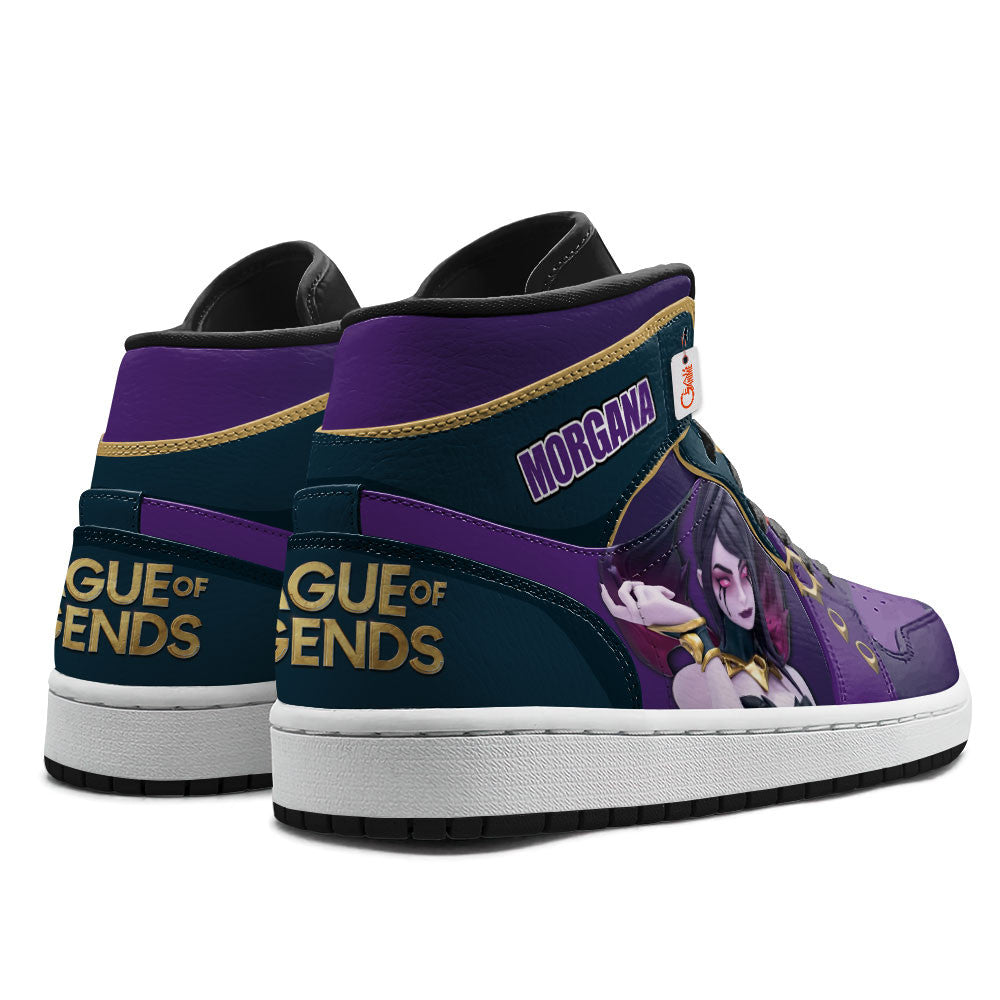 Morgana High-Top Sneakers Custom LOL Game Personalized