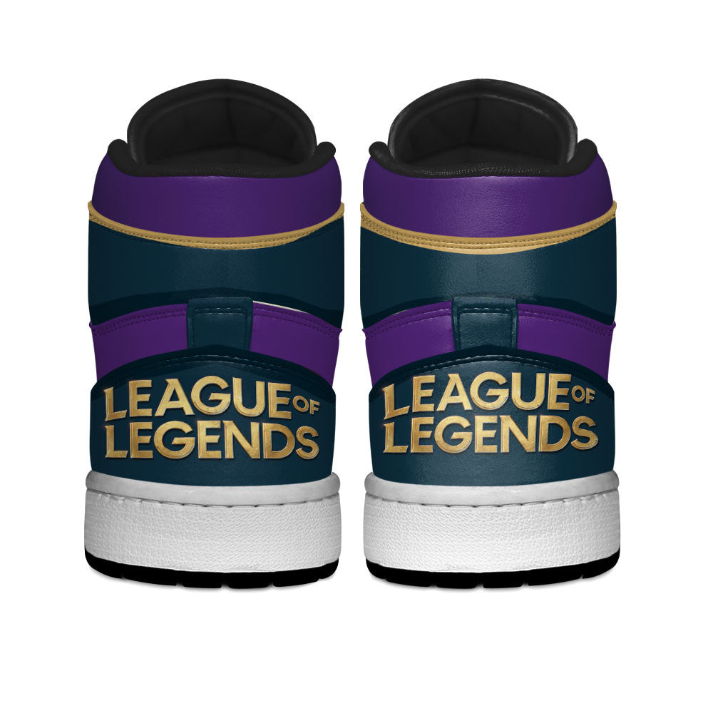 Morgana High-Top Sneakers Custom LOL Game Personalized