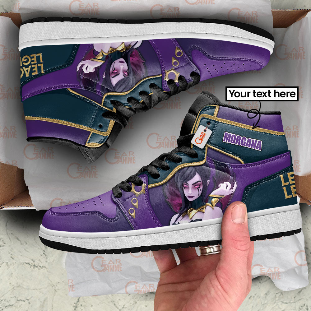 Morgana High-Top Sneakers Custom LOL Game Personalized