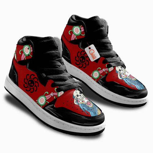 Boa Hancock Personalized Kids High-Top Sneakers