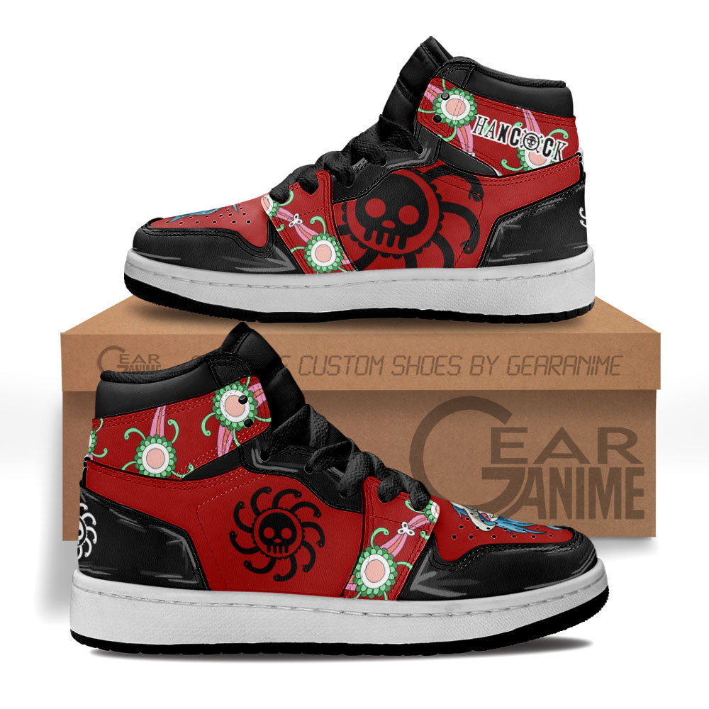 Boa Hancock Personalized Kids High-Top Sneakers
