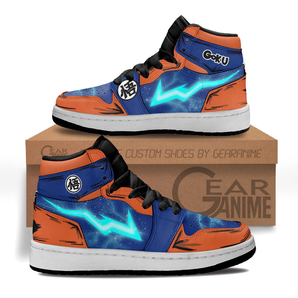 Goku Personalized Kids High-Top Sneakers