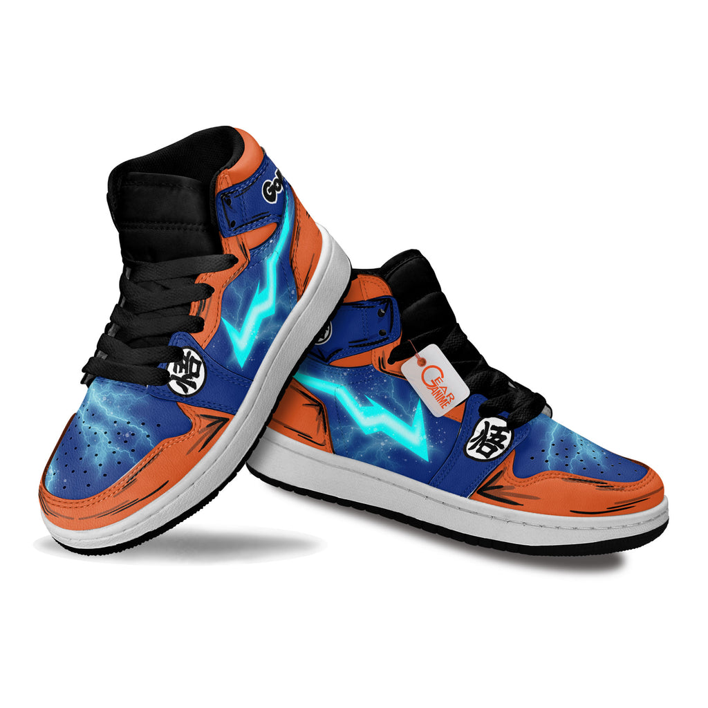 Goku Personalized Kids High-Top Sneakers