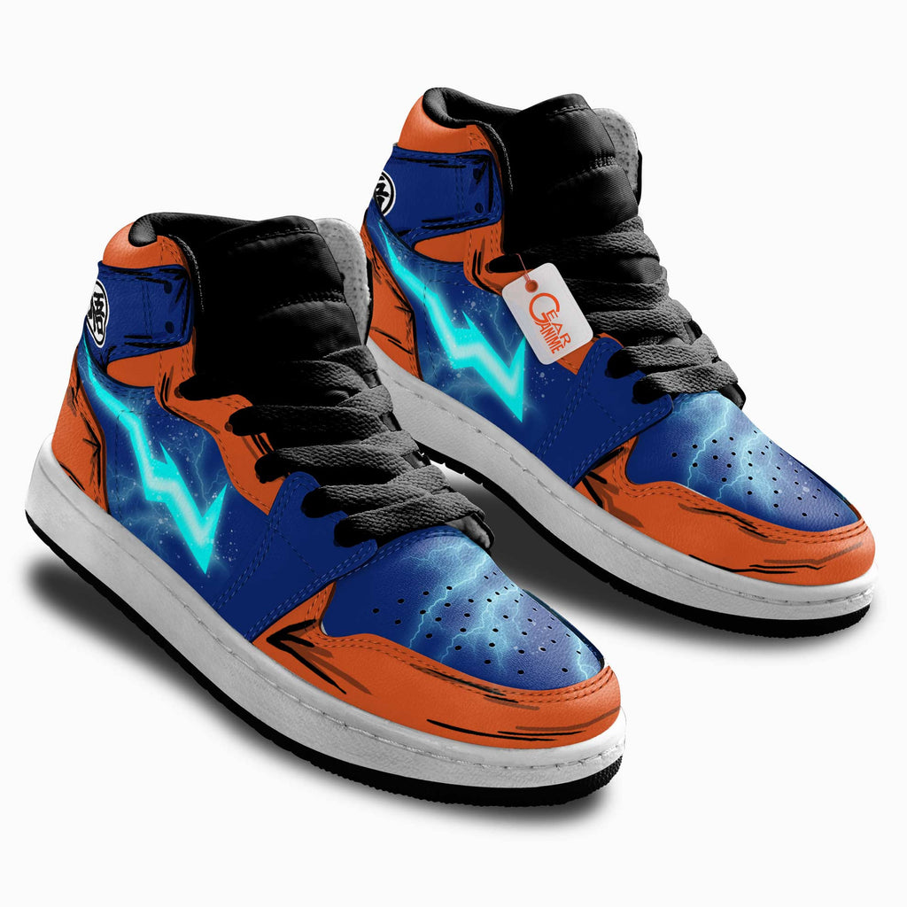 Goku Personalized Kids High-Top Sneakers