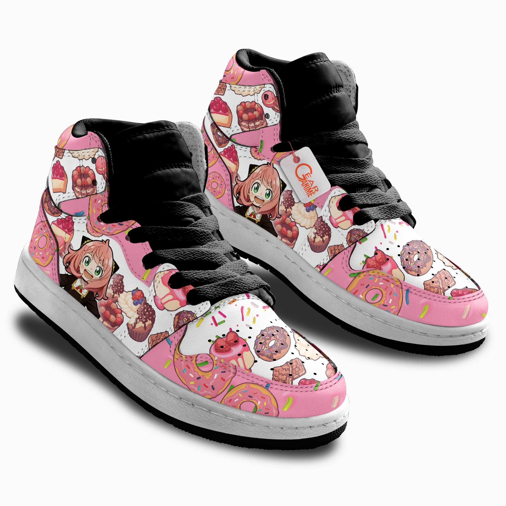 Anya Forger Personalized Kids High-Top Sneakers