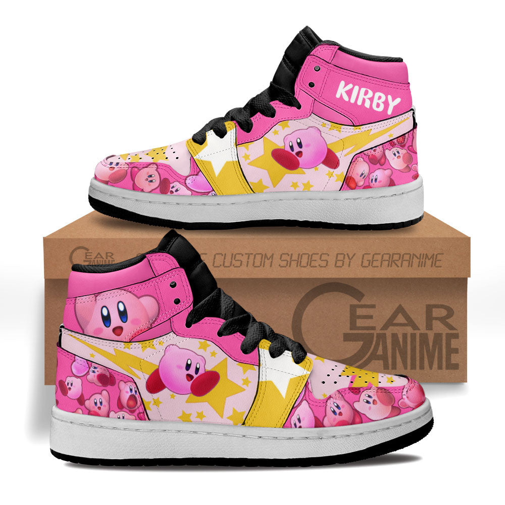 Kirby Personalized Kids High-Top Sneakers