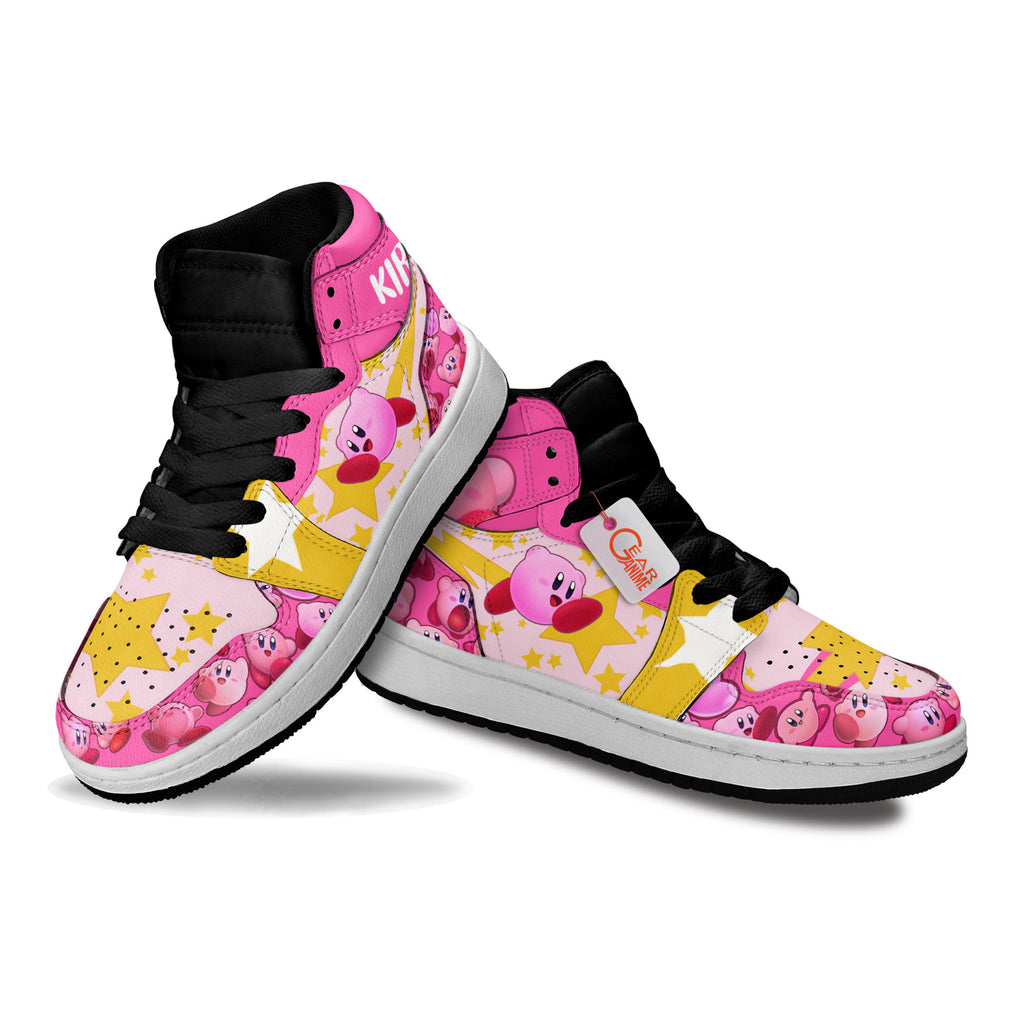Kirby Personalized Kids High-Top Sneakers