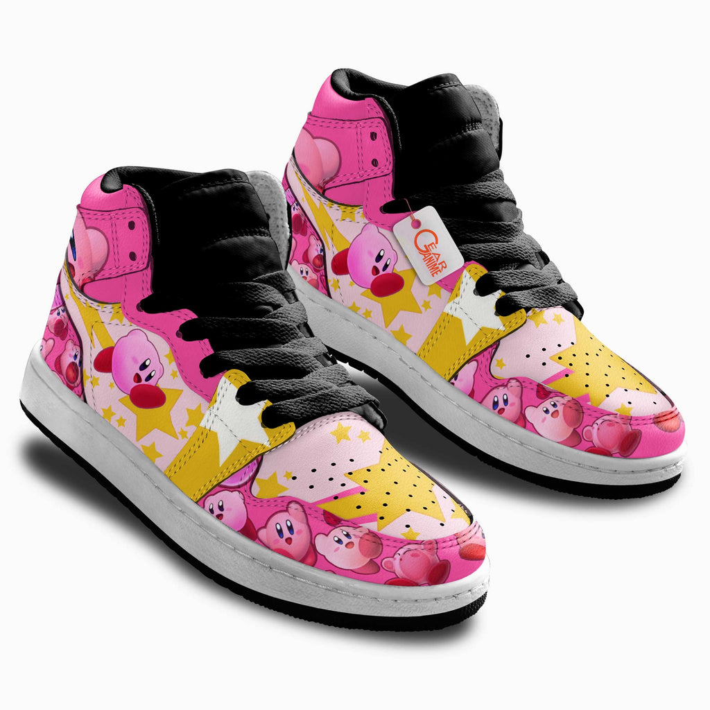 Kirby Personalized Kids High-Top Sneakers