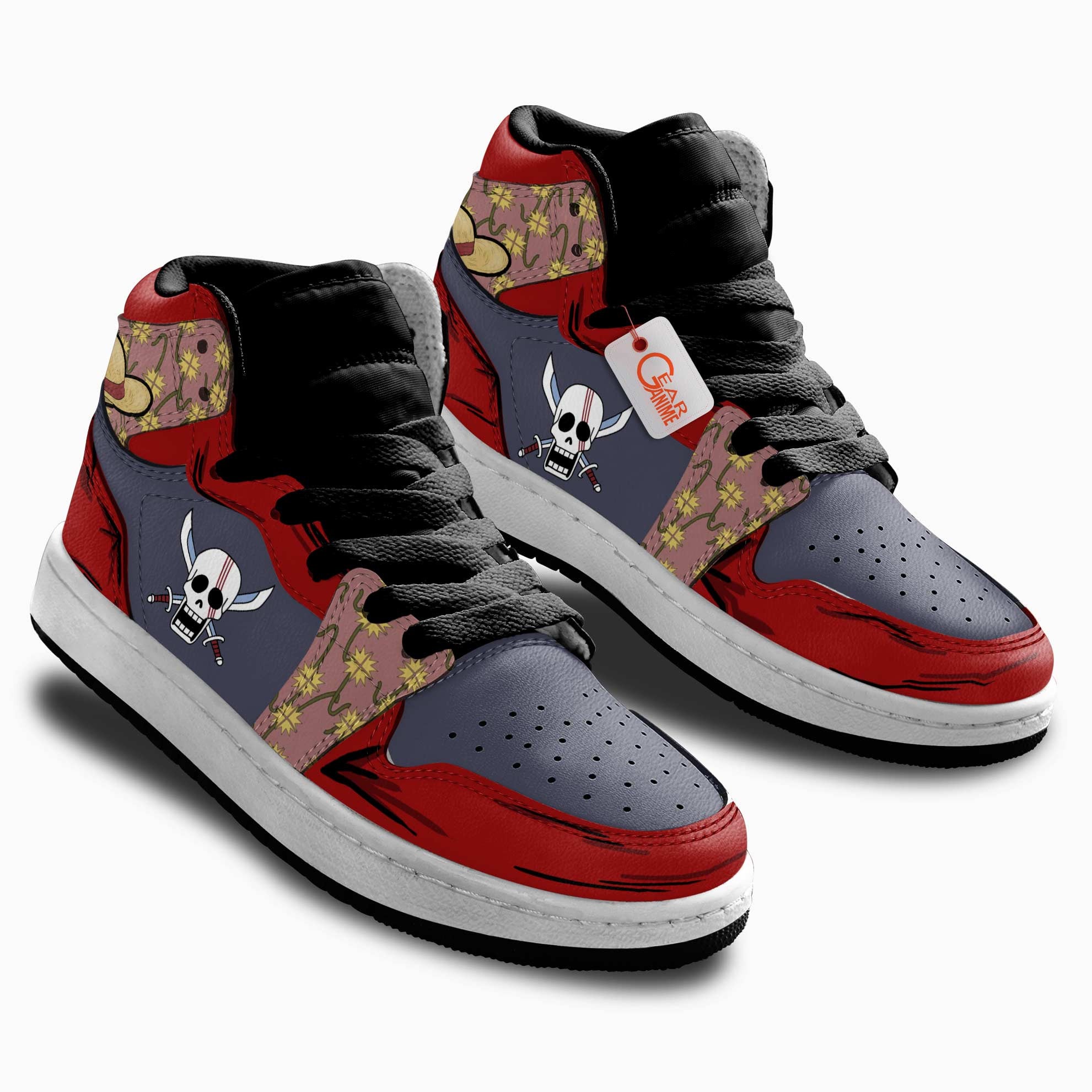 Shanks Personalized Kids High-Top Sneakers