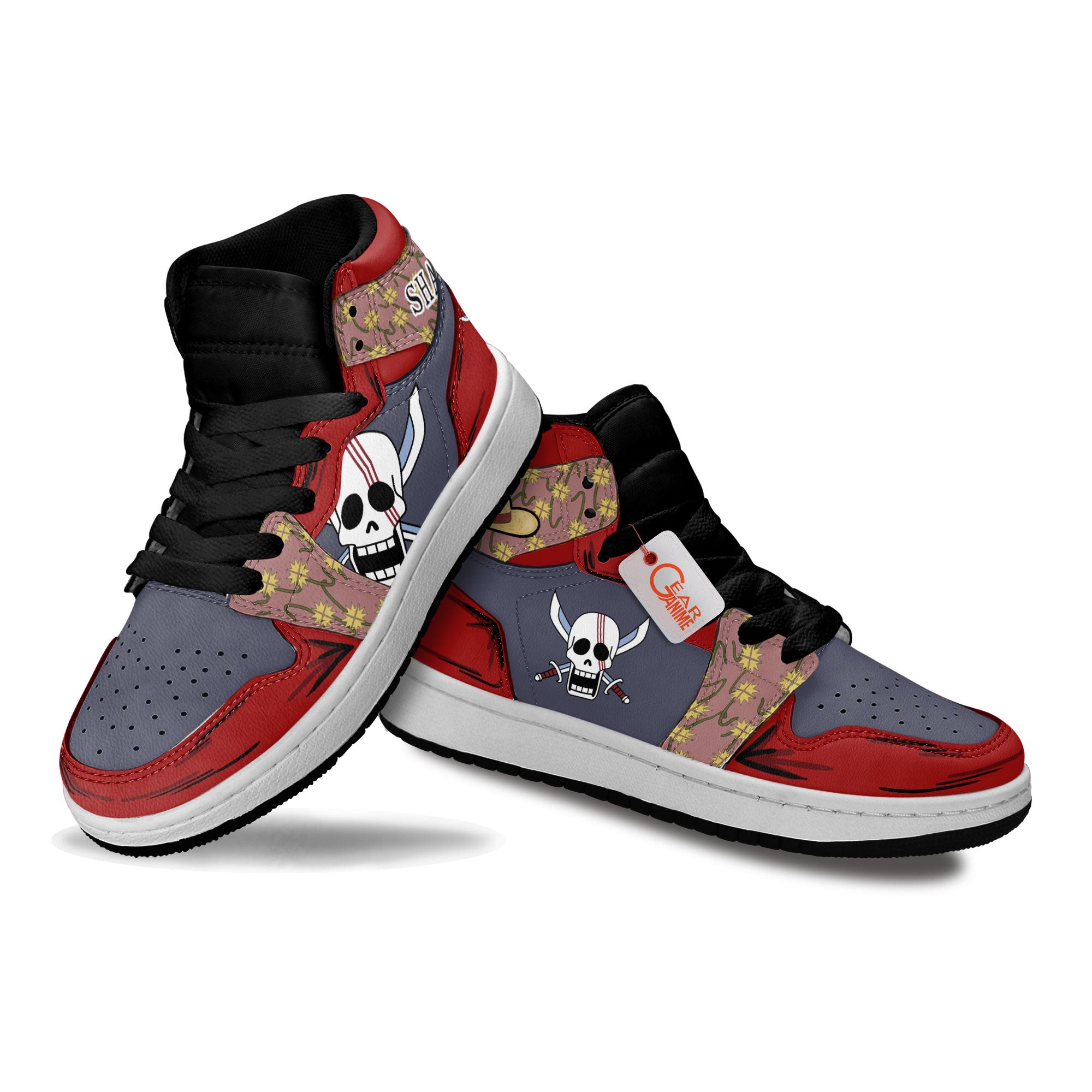 Shanks Personalized Kids High-Top Sneakers