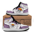 Luffy Gear 5 Personalized Kids High-Top Sneakers