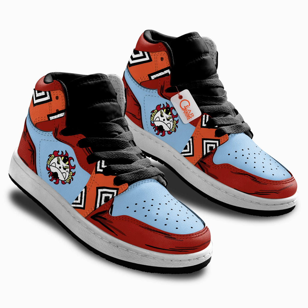Jinbe Personalized Kids High-Top Sneakers