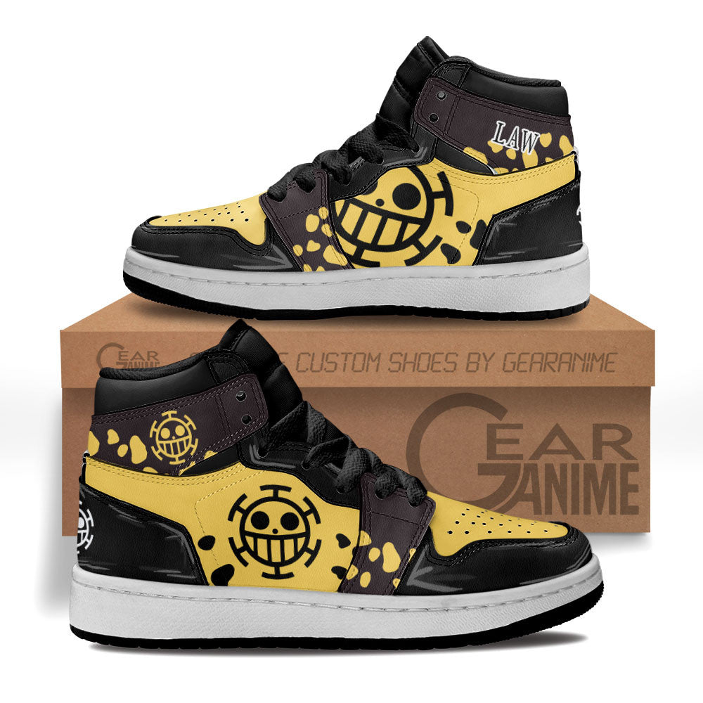 Trafalgar D. Law Personalized Kids High-Top Sneakers