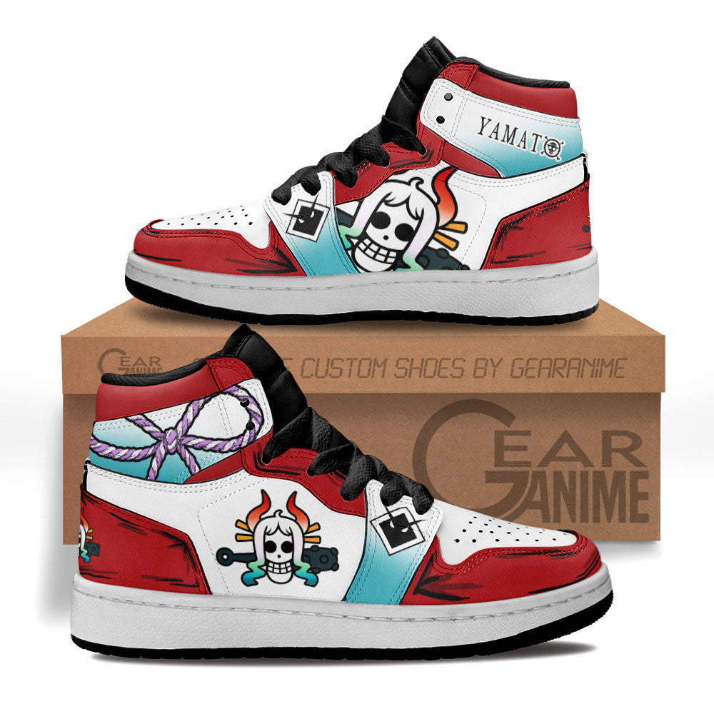 Yamato Personalized Kids High-Top Sneakers