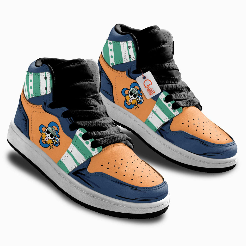 Nami Personalized Kids High-Top Sneakers