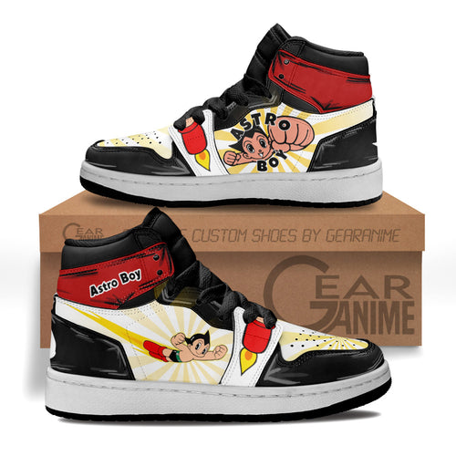 Atom Personalized Kids High-Top Sneakers