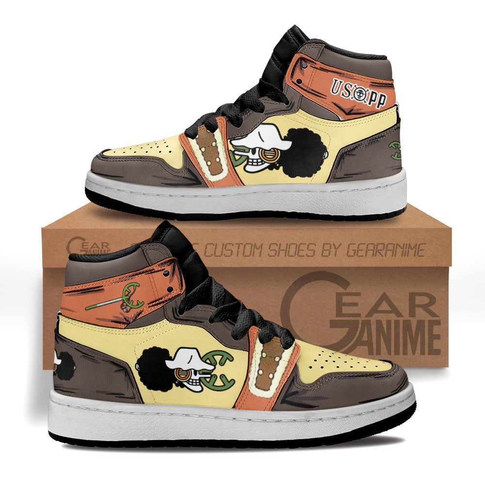Usopp Personalized Kids High-Top Sneakers