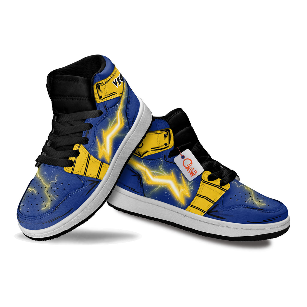 Vegeta Personalized Kids High-Top Sneakers