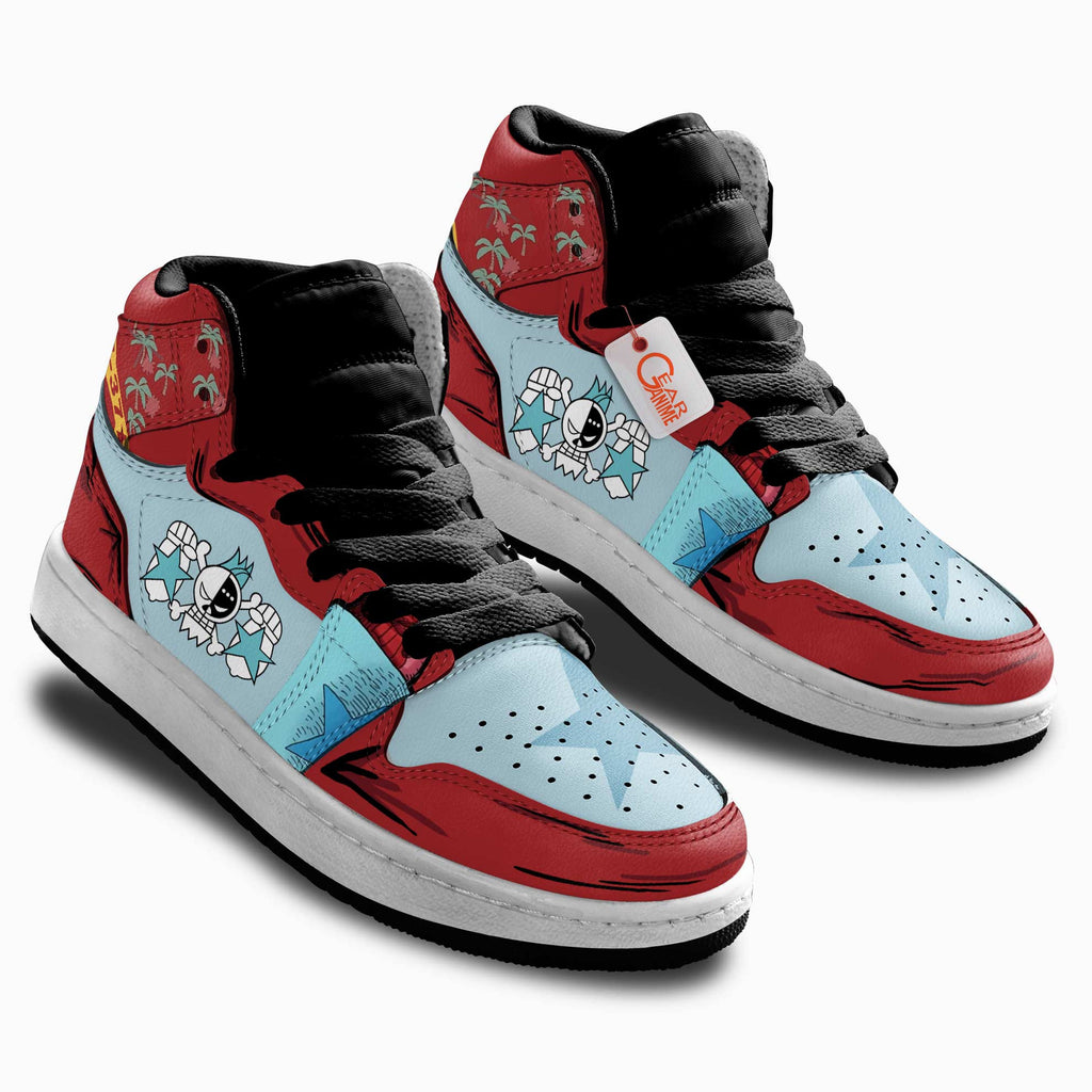 Franky Personalized Kids High-Top Sneakers