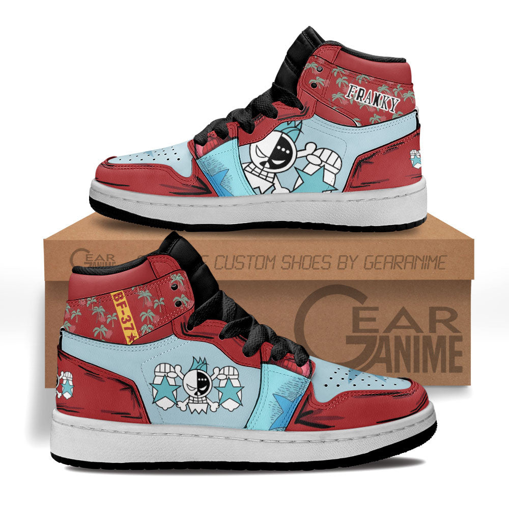 Franky Personalized Kids High-Top Sneakers