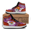 Luffy Gear 4 Personalized Kids High-Top Sneakers