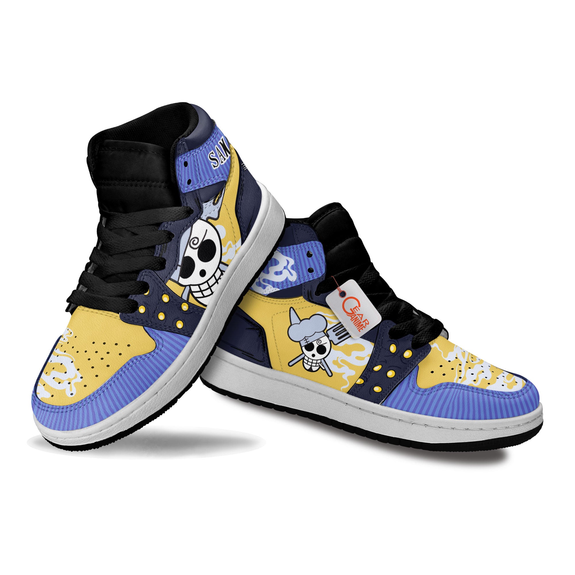 Sanji Personalized Kids High-Top Sneakers