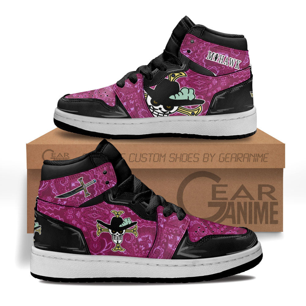 Dracule Mihawk Personalized Kids High-Top Sneakers