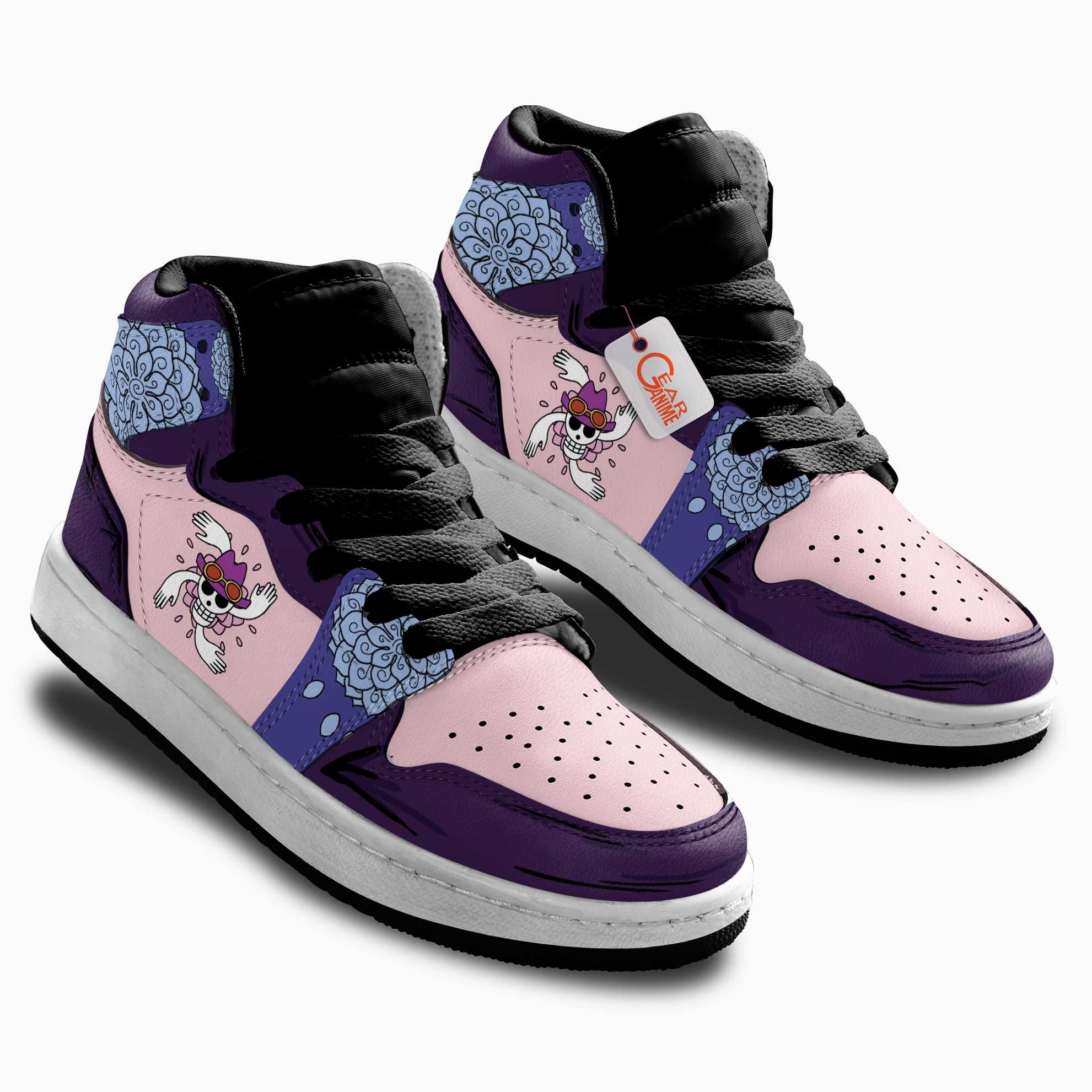 Nico Robin Personalized Kids High-Top Sneakers