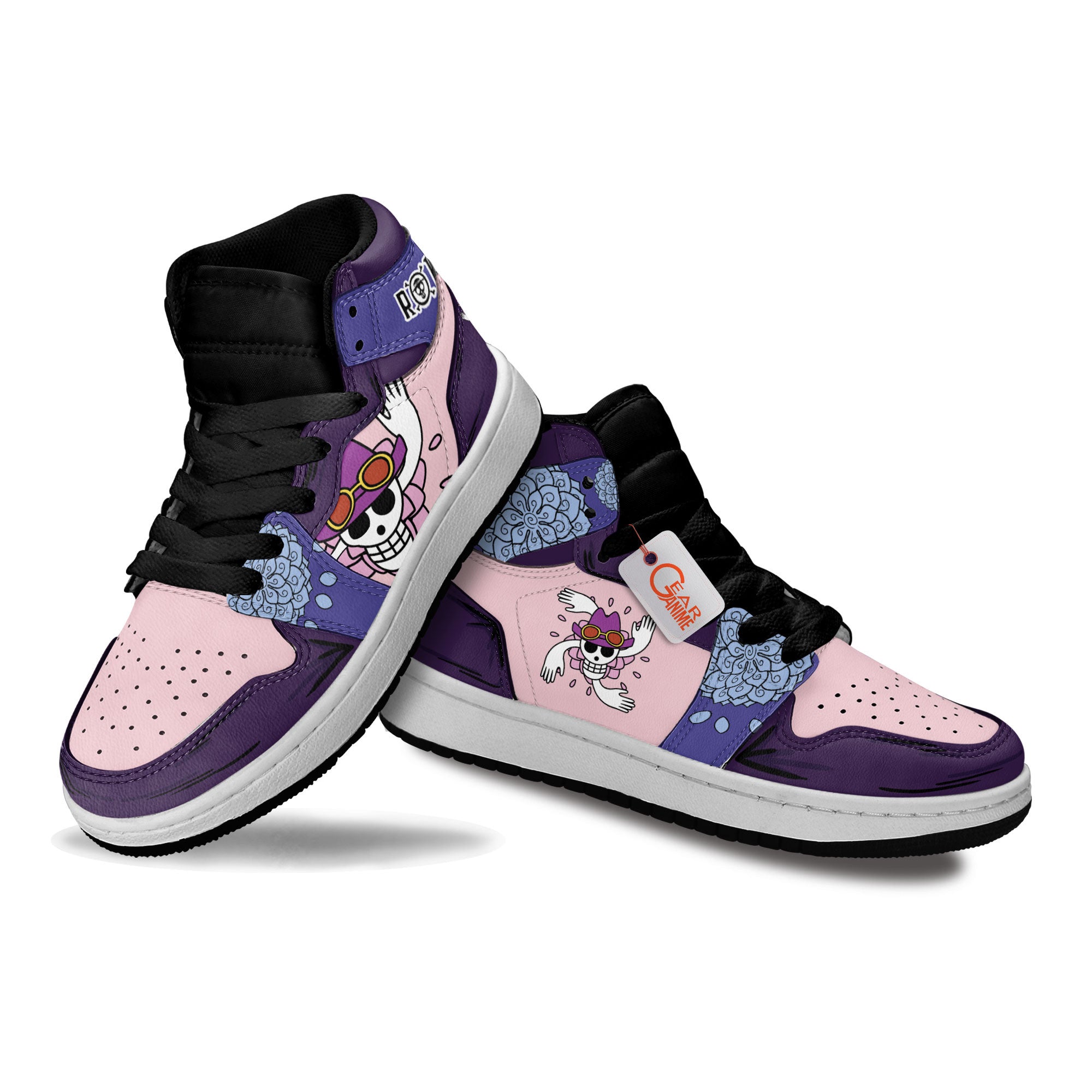 Nico Robin Personalized Kids High-Top Sneakers