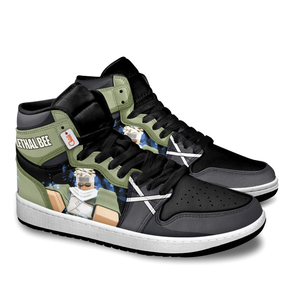 Lethal Bee High-Top Sneakers Custom Games Collection Personalized