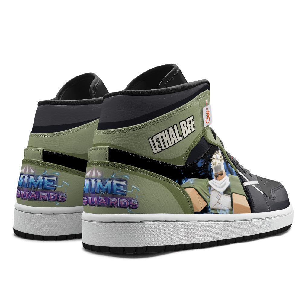Lethal Bee High-Top Sneakers Custom Games Collection Personalized
