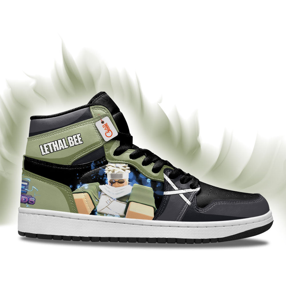 Lethal Bee High-Top Sneakers Custom Games Collection Personalized