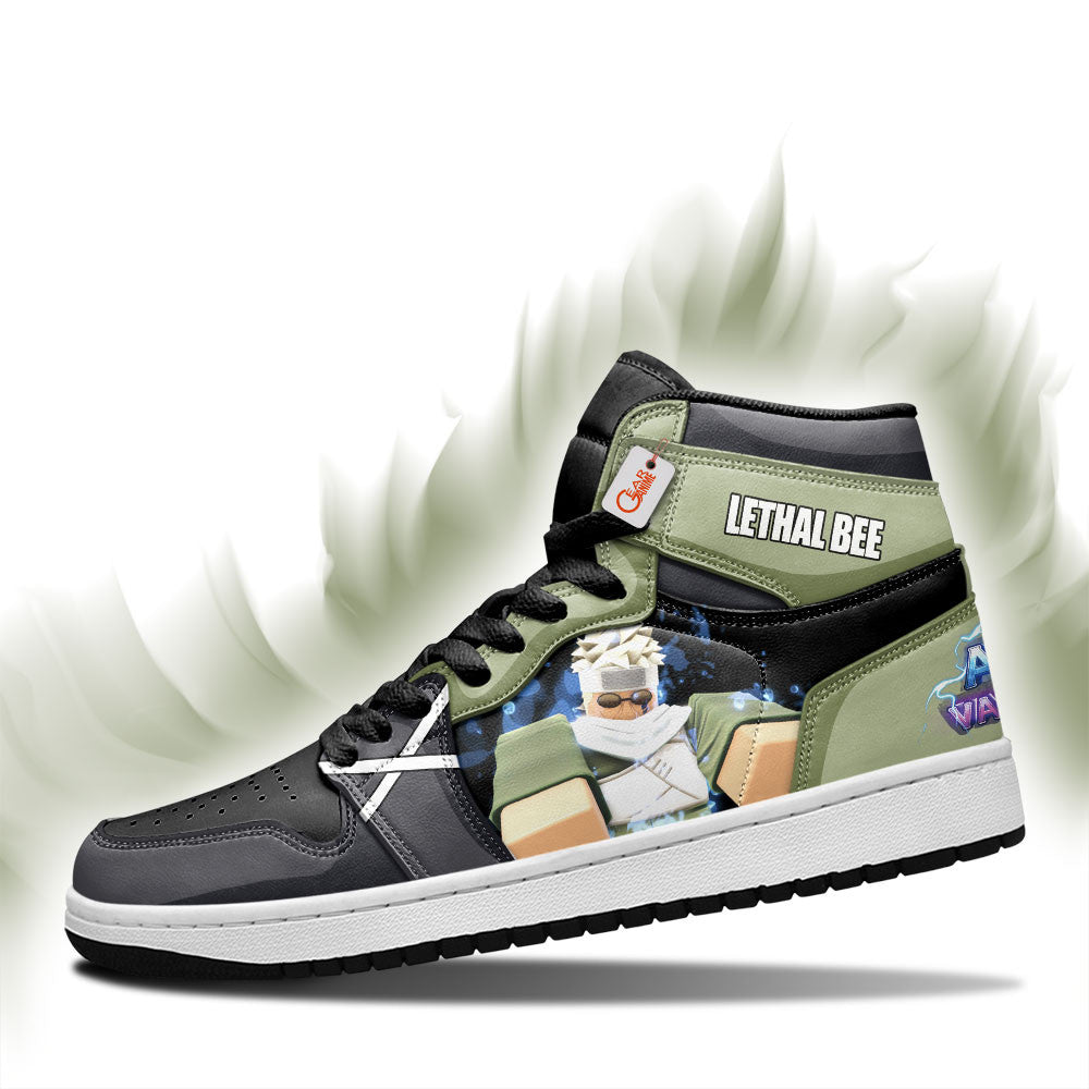 Lethal Bee High-Top Sneakers Custom Games Collection Personalized