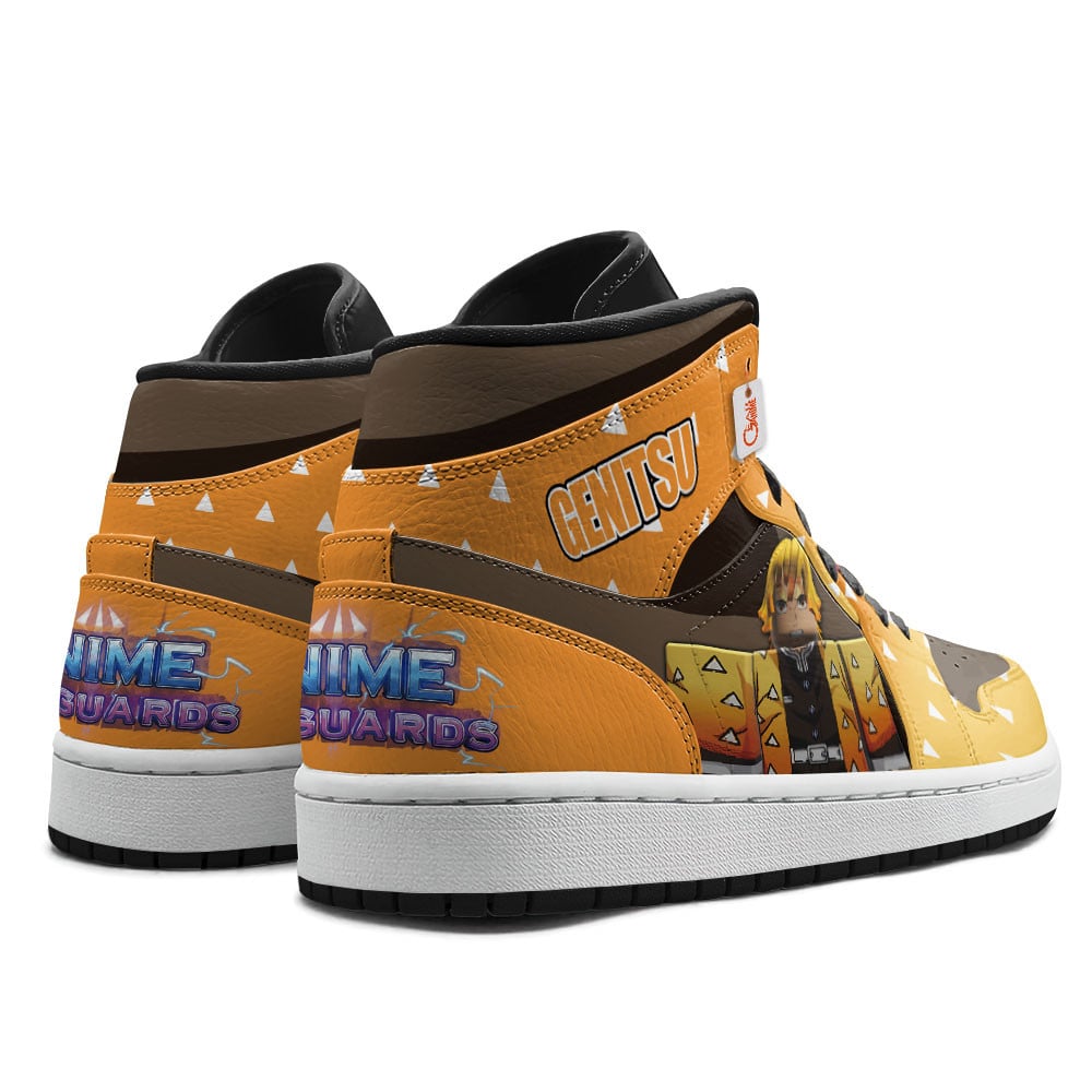 Genitsu High-Top Sneakers Custom Games Collection Personalized