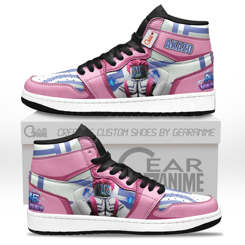 Akazo High-Top Sneakers Custom Games Collection Personalized