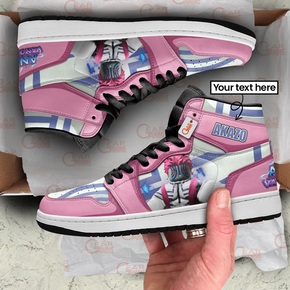 Akazo High-Top Sneakers Custom Games Collection Personalized