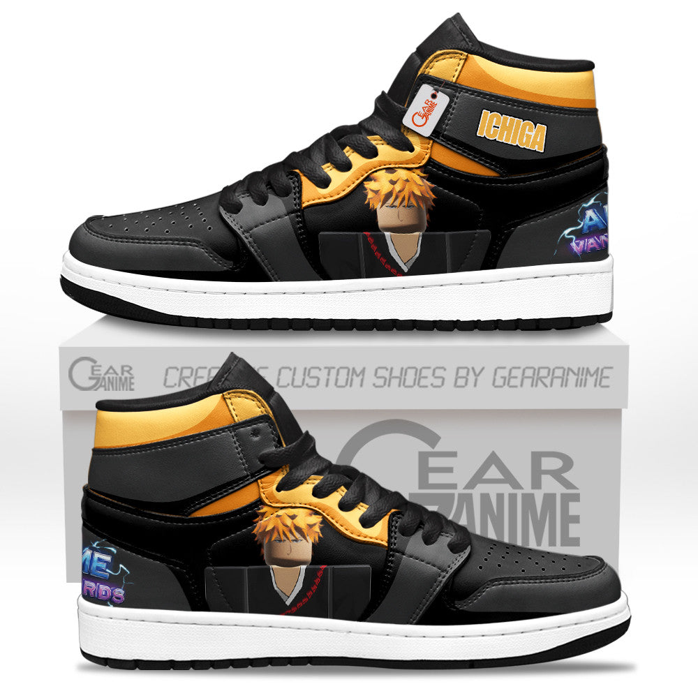 Ichiga High-Top Sneakers Custom Games Collection Personalized