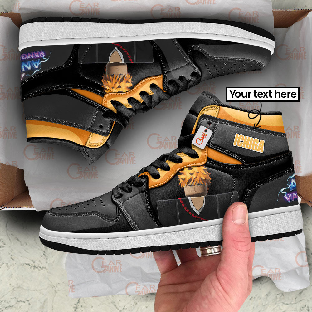 Ichiga High-Top Sneakers Custom Games Collection Personalized
