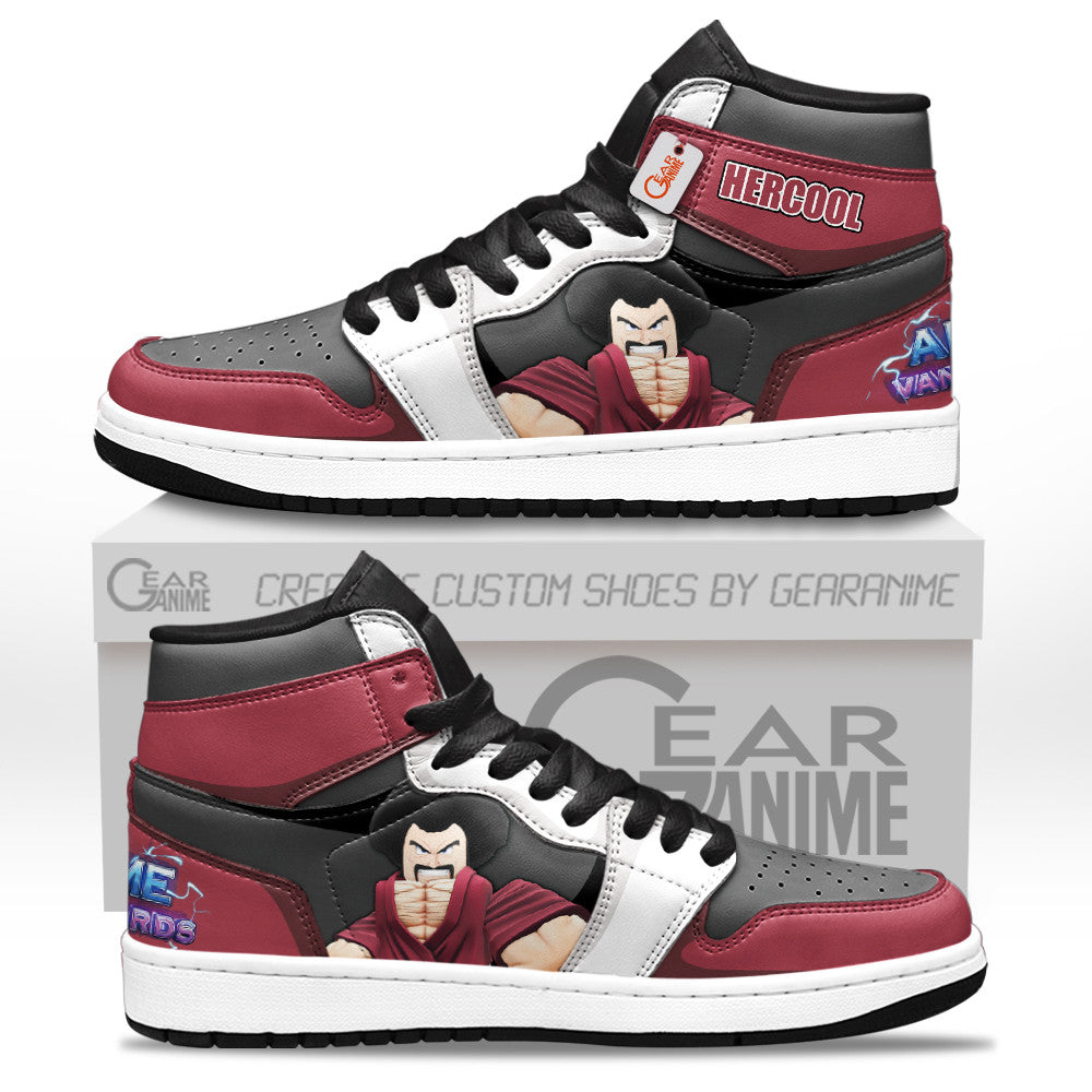 Hercool High-Top Sneakers Custom Games Collection Personalized