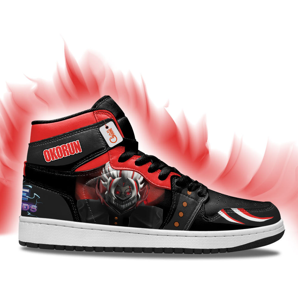 Okorun High-Top Sneakers Custom Games Collection Personalized
