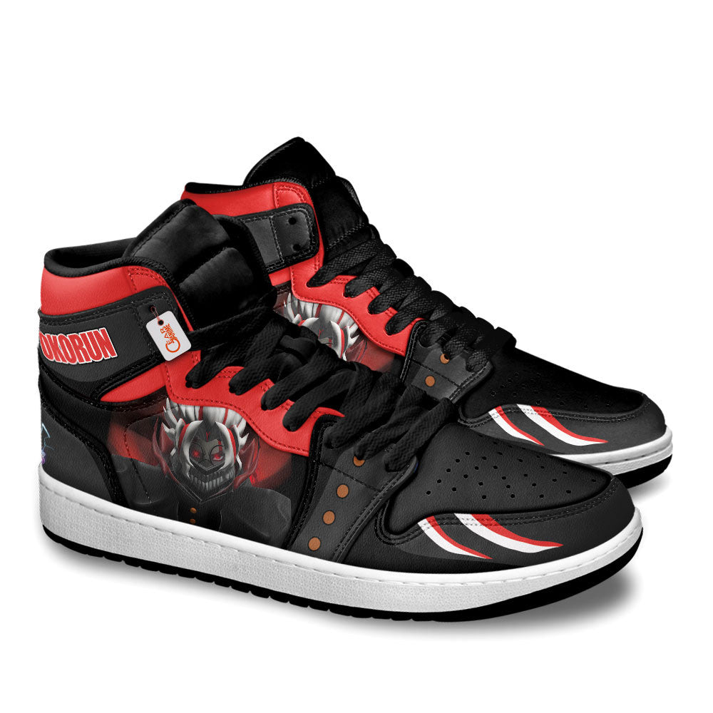 Okorun High-Top Sneakers Custom Games Collection Personalized