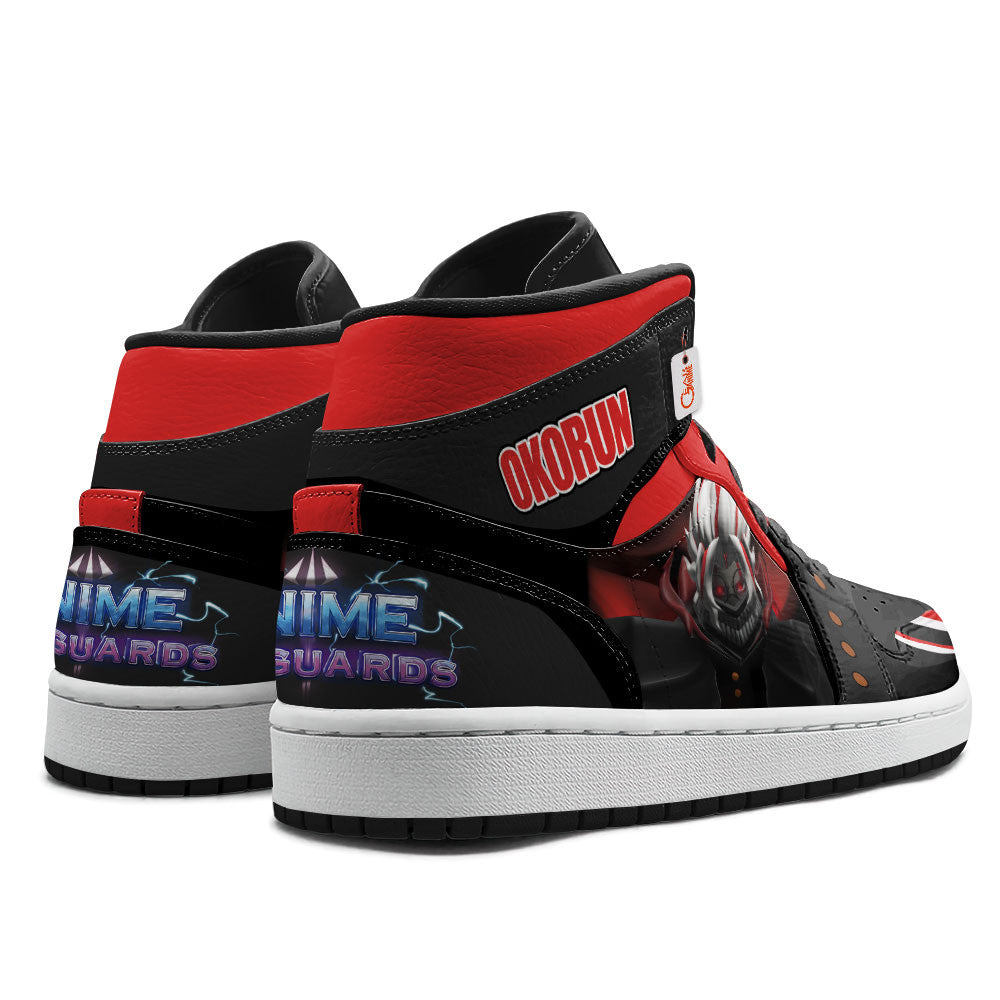 Okorun High-Top Sneakers Custom Games Collection Personalized